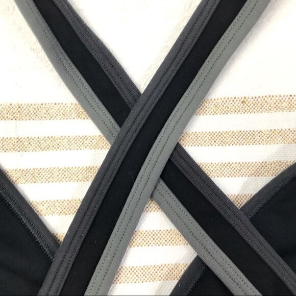 Victoria Secret Sport Black Cross Back Athletic Sports Bra - Picture 7 of 11